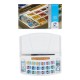 VAN GOGH 18 Colours Water Colour Plastic Case Set with in Half Pans and 2 Colours in 10ml Tube VAN GOGH 18 Colours Water Colour Plastic Case Set with in Half Pans and 2 Colours in 10ml Tube